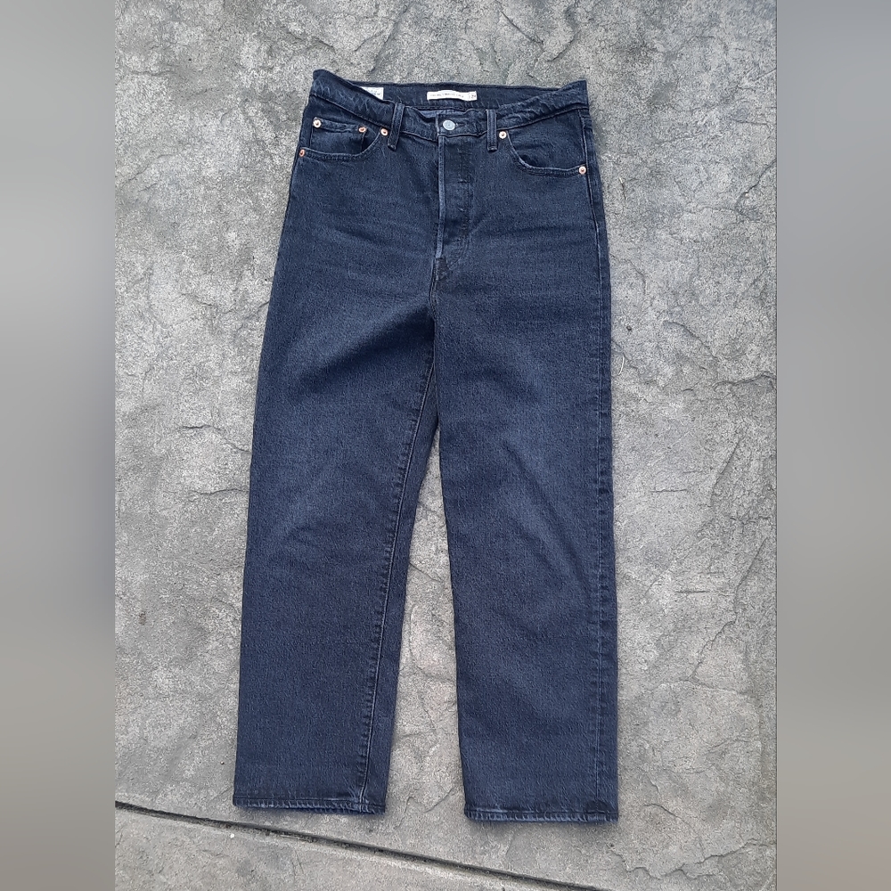 Levi's Black Flare & Wide Leg Jeans